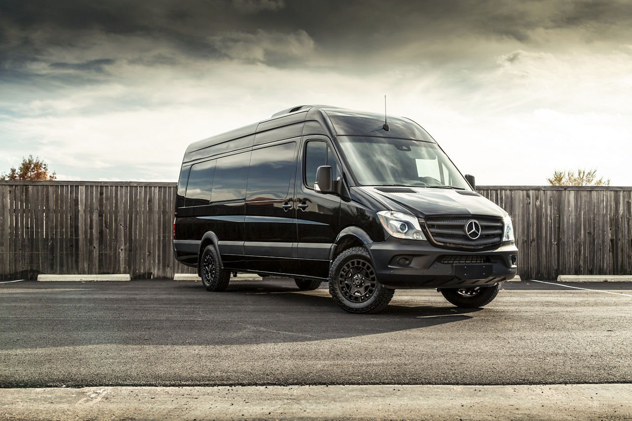 Black best sale sprinter van